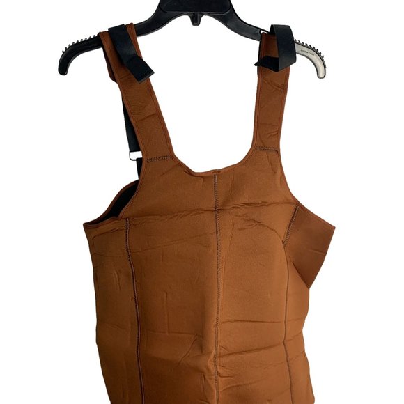 Red Ball Chest Waders Insulated Boot M Brown Adjustable Straps Neoprene Fishing - Picture 6 of 8